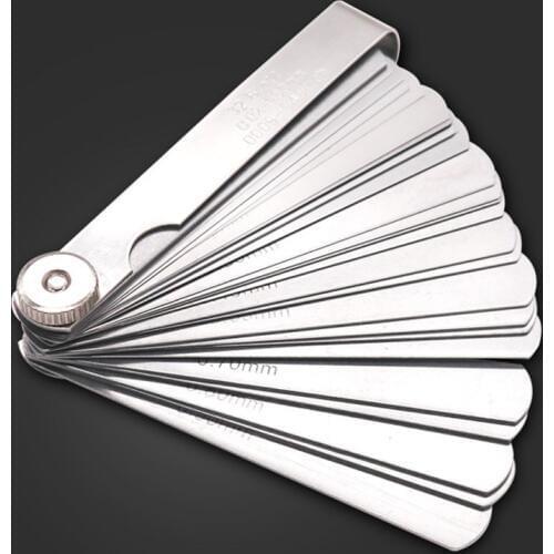 32Pcs Blade Master Feeler Gauge 0.02-1.0MM Stainless Steel Measuring Tool Kit JDH99