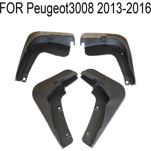 4 Pcs Set Molded Mud Flaps Mudflaps Splash Guards Front Rear Mud Flap Mudguards Fender YC101115