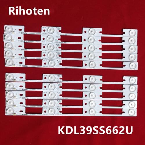 50Pieces for Konka 39 inches TV KDL39SS662U 35018339 Konka 40 inches KDL40SS662U 35019864 326mm 6V