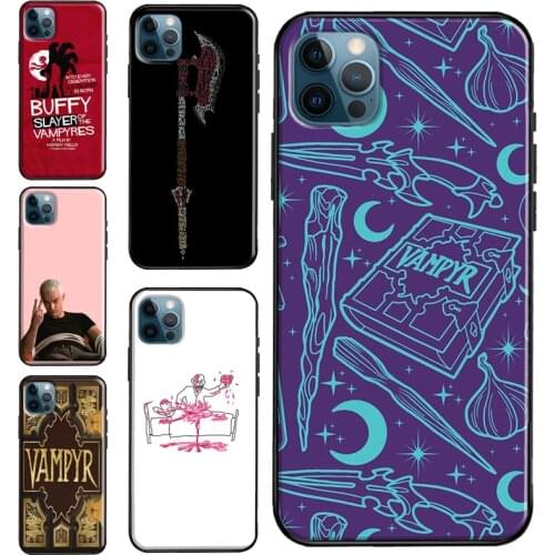 Buffy The Vampire Slayer Silicone Case For Apple iPhone 11 12 Pro Max mini SE 2020 X XR XS Max 7 8 Plus Case Cover
