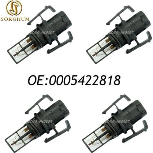 New 4pcs For Mercedes Temperature Sensor 0005422818 000 542 28 18 A0005422818 A000 542 28 18