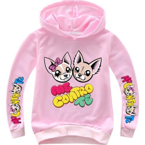 2-16Y 2019 YouTube Me Contro Te Hoodie Kids Anime Hoodies Teenager Boys Sweatshirts Toddler Girls Headwear Hip Hop Clothing