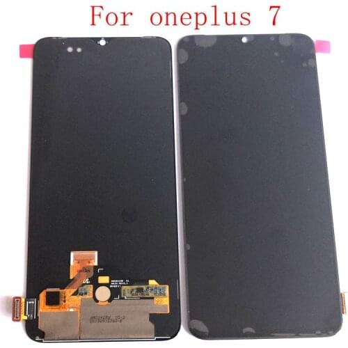 Amoled For Oneplus 7 Lcd Screen DIsplay+Touch Glass Digitizer Pantalla Replacement oneplus7 original 1080x2340 GM1900 GM1901
