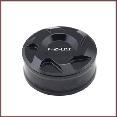 For YAMAHA FZ-09 FZ09 FZ 09 2014-2018 Motorcycle Accessories Aluminum Rear Brake Fluid Reservoir Cover Cap Red/Blue/Gold CNC