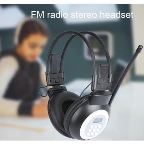 HRD-308S Headphone Radio Receiver Wireless Headset Radio Earphone Receiver For Conference Simultaneous Interpretation 50-108MHz