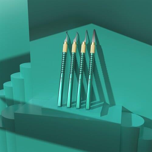 BGA Chip Glue Cleaning Scraping Pry Knife 4 In 1 SEXY Blades Hand Finish For Pcb Underfill Clean Multifunctioal Motherboard 2UUL