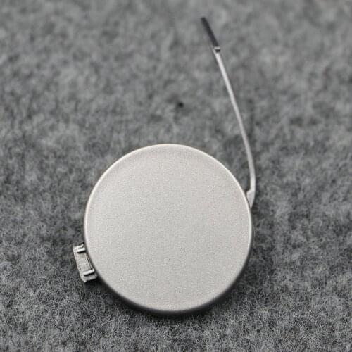 For Jette 2012-2014 Front bumper trailer cover Towing hook cover Front bar trim cover silvery 5C6 807 241