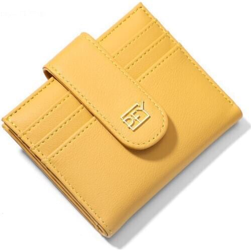 Mini Wallet Women 2021 Pu Leather Small Purse Women Brand Designer Ladies Wallet Girl Coin Purse Card Holder