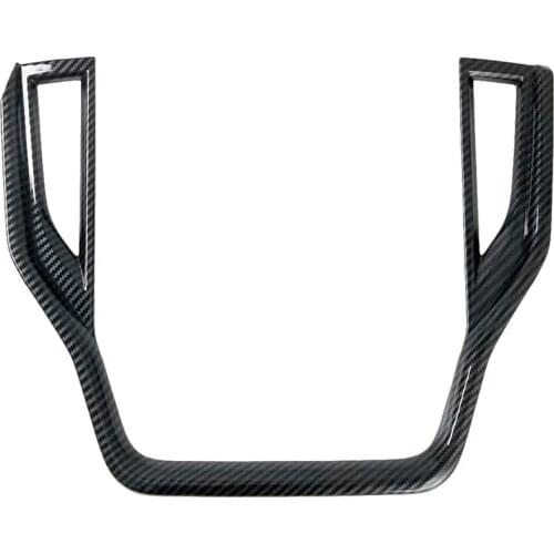 Navigation Frame for Subaru Outback Legacy 2020 2021 Car Center Console GPS Panel Cover Trim Accessories Carbon Fiber