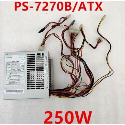 New PSU For EVOC IPC-810B 250W Power Supply PS-7270B PS-7270B/ATX