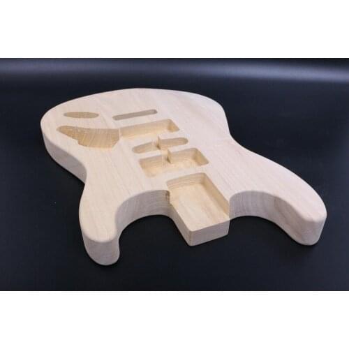 Fit HSH Electric Guitar Body paulownia light Diy Guitar Project Unfinished
