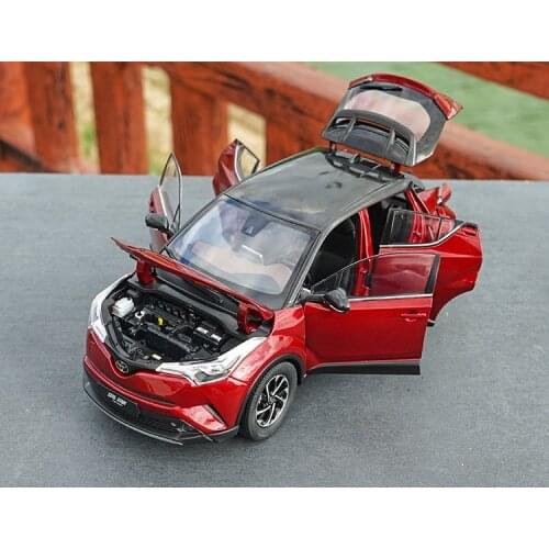 Authentic 1:18 Alloy Diecast Car Model for Toyota IZOA Miniature Collective Diecast Metal Car Toys for Children Birthday Gift