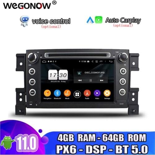 PSD IPS Android10 For SUZUKI Vitara 2005-2011 Octa Core 64GB ROM Car DVD Player GPS Glonass Map RDS Radio wifi Bluetooth 5.0