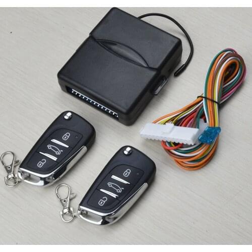 Keyless Entry System Engine Start Stop Push Button Universal 12V Car Remote Control Central Lock With Lift Window And Tail Box