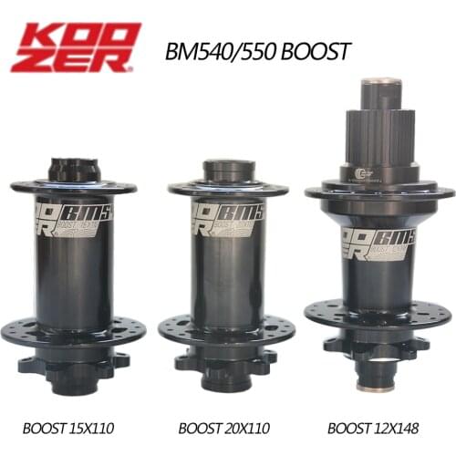 KOOZER Bike Hub BM540 BM550 Mtb Bike Hubs 32H 15x110 20x110 12x142 148 Boost Center Lock For MICRO SPLINE 12S 32 Hole