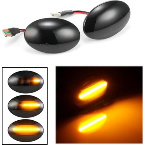 LED Dynamic Side Marker Lamp Turn Signal Light Indicator For Fiesta Fiesta III IV MK3 MK4 Mondeo I Transit Tourneo Car Styling