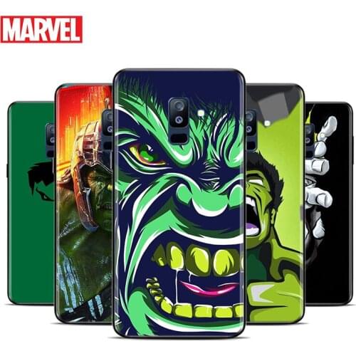 Hulks Avengers For Samsung Galaxy A9 A8 Star A8S A7 A6 A6S A5 A3 Plus 2018 2017 2016 A750 Black Phone Case