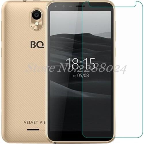 Smartphone 9H Tempered Glass for BQ BQ-5300G Velvet View 5300G 5.34" GLASS Protective Film Screen Protector cover phone