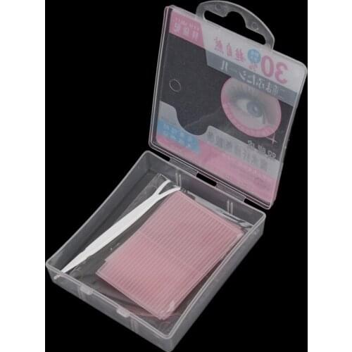 176pcs Eyeliner Eyes Double Eyelid Instant Strips Stickers Tape W/ Fork