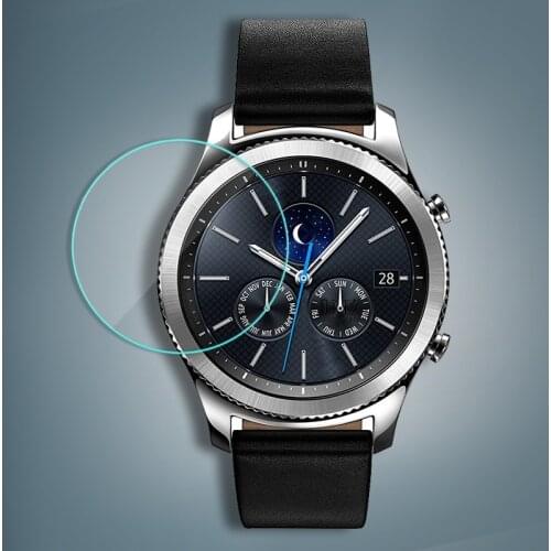 2pcs Diameter 23MM-34MM Tempered Glass for Circular watch wristwatch Smart watch Film Clear Screen Protector
