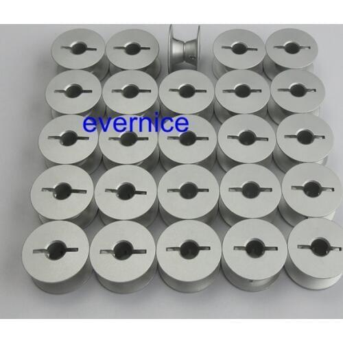 25 PCS ALUMINIUM BOBBINS FOR PFAFF 335 1183G