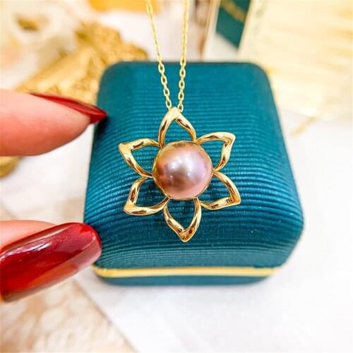 925 Silver Half Hole Eye Pins Beads End Caps Top Drilled Pendant Bails Connector For DIY Jewelry Accessories No Pearl No Chain