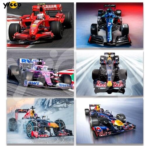 Full Square/Round Drill Diamond Painting Embroidery Formula car Series Rhinestone Mosaic Cross Stitch Decor Gift TY94