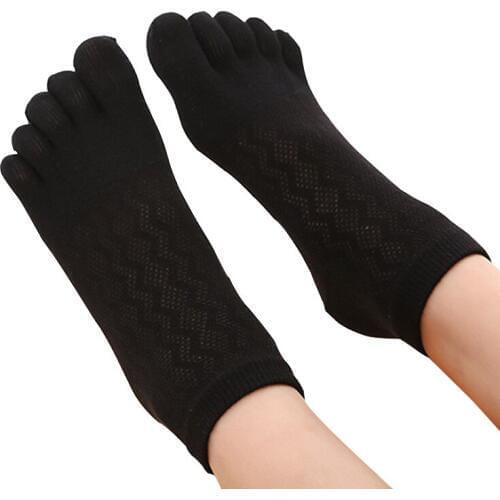 Unisex Child Five Fingers Socks Thin Section Breathable Solid Color Boy and Girls Cotton Socks Lovely Baby socks