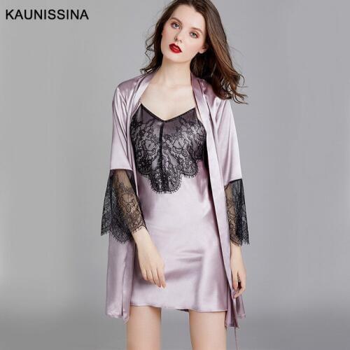Женские комплекты для сна KAUNISSINA China At AliExpress