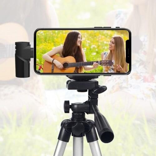 Small Lavalier Wireless Microphone Outdoor 20 Meters Barrier-free Connection for Blogging Vlogging Interview Recording