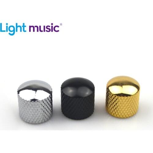 10pcs Metal Dome Tone volume Knob Potentiometer Control Knobs For Electric Guitar Bass Parts Guitar Accessories