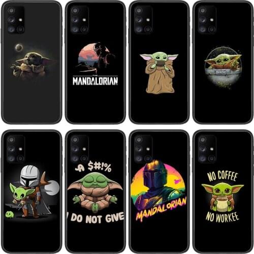 Cutie Phone Case Hull For Samsung Galaxy A 50 51 20 71 70 40 30 10 80 E 5G S Black Shell Art Cell Cove