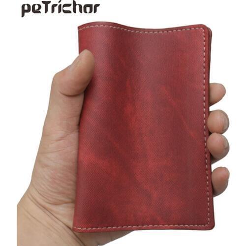 Fashion Cowboy Travel Passport Holder Women PU Leather Business Passport Cover Men ID Credit Card Holder Case Passport Woman
