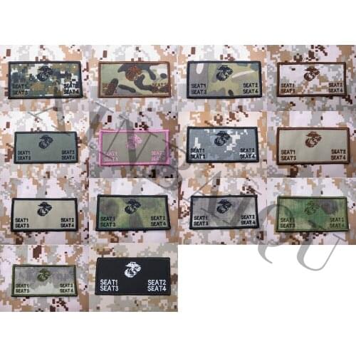 Embroidery Patch U.S.MARINES Custom Name Tapes brand Military Hook On