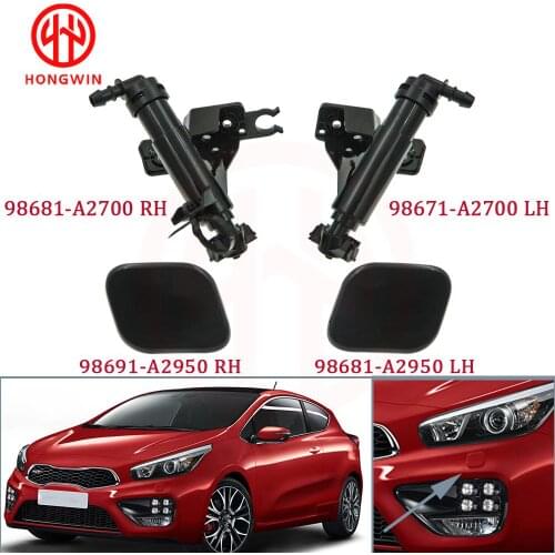 98671-A2700(LH),98672-A2700(RH) Headlight Washer Nozzle Actuator Pump Headlamp Cleaning Water Spray Jet For KIA CEED 2012-2017