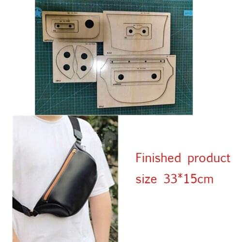 Wooden Cut Dies Waist bag DIY Mold Handmade Leather Goods Suitable For Die Cutting Machine