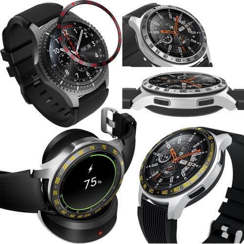 For Samsung Galaxy Watch 46mm new fashion sport style Bezel Styling new Frame Case Cover Protection For Samsung Gear S3 Frontier