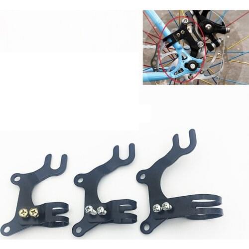 Adjustable Bicycle Disc Brake Bracket Frame Adapter Rotor Bicycle Mounting Bracket 31.8mm 22mm