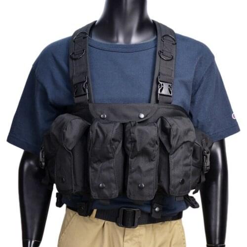 Molle AK Chest Rig Tactical Vest AK 47 Magazine Pouch Outdoor Airsoft Paintball Hunting Vest Military Army Equipment