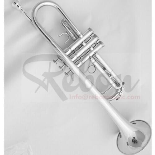 Weifang Rebon Bb key Nickel Silver cheap Trumpet