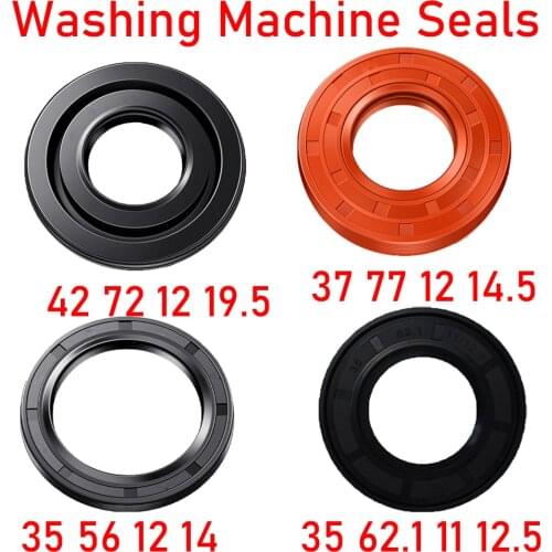 1PC Drum Washing Machine Water Oil Seal Repair Accessories Kit 37*56*12/14 42*72*12/19.5 37*77*12/14.5 35*62.1*11/12.5MM