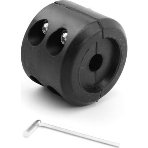 1Pcs Universal Winch Cable Hook Stopper Black Rubber Winch Line Hook with Wrench and Screws for KFI Jeep ATV