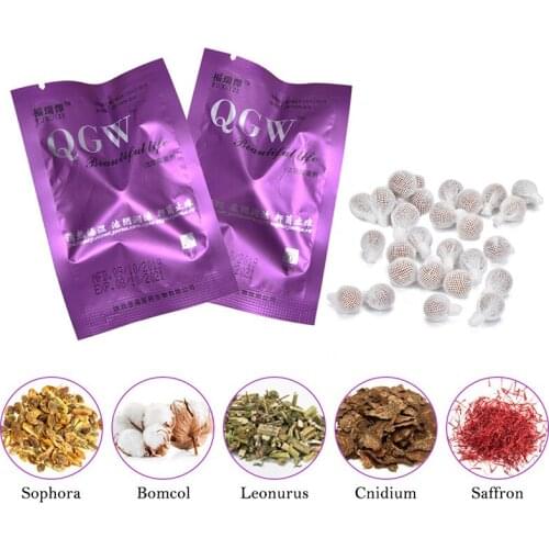 10/20/30/50pcs Tampons Swab Vaginal Clean Point Tampon Discharge Toxins Gynaecology Pad Feminine Hygiene Product Detoxing Pearls