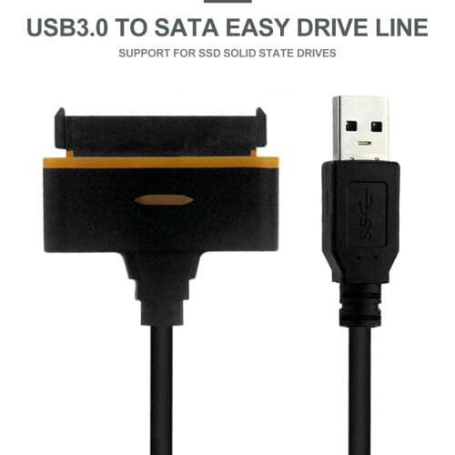 40CM USB 3.0 SATA 3 Cable Sata to USB Adapter Up to 6 Gbps Support 2.5 Inches External SSD HDD Hard Drive 22 Pin Sata III Cable