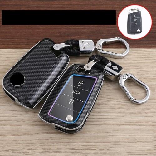 Lsrtw2017 for Volkswagen Vw T-roc Car Co-driver Side Storage Switch Handle Interior Accessories 2018 2019 2020 Carbon Fiber