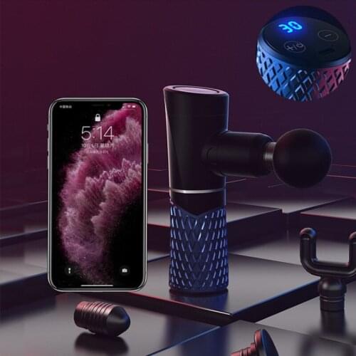 Home Mini Muscle Relaxation Fitness Vibration Massager Pure Color Fitness Equipment Fascia Gun Massage