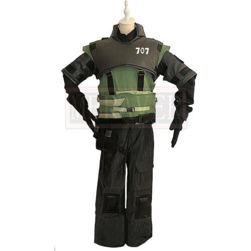Tom Clancys Rainbow Six Siege Vigil Hwa Chul Kyung Cosplay Costume Halloween Uniform Outfit Custom Made Any Size