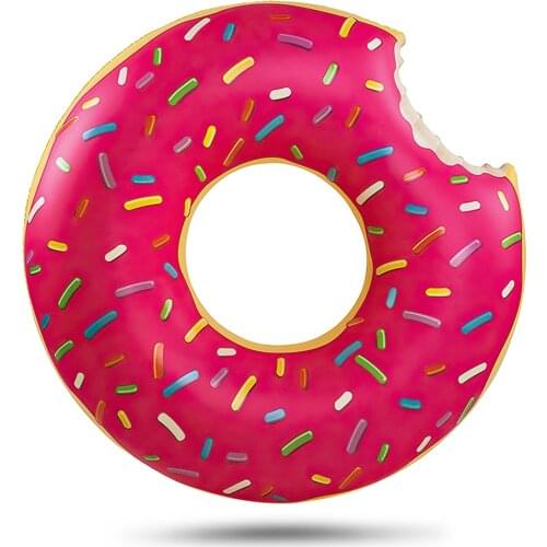 Summer Water Sports Swimming Ring Inflatable Doughnut Lifebuoy PVC Swimming Mattress Adult Children Inflatable Rubber Ring