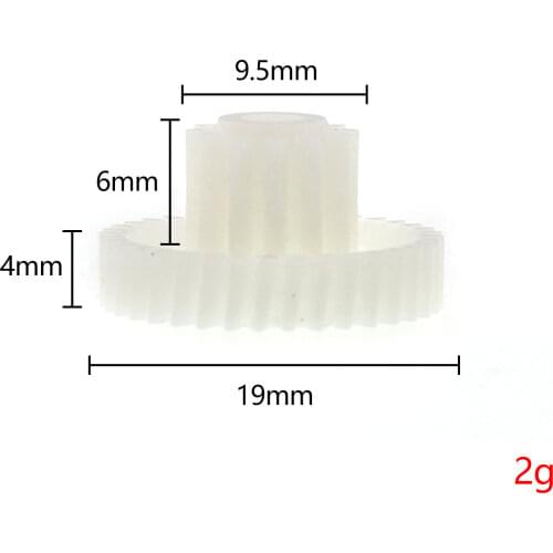Plastic gear for RF-370CB-11670 Precious Metal Brush Motor DC 12V-24V 6000RPM DIY Toy Car A/C air conditional servo motor