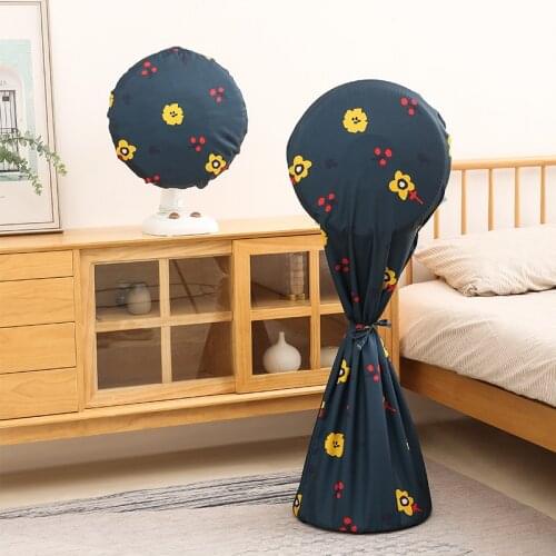 Durable Fan Safety Dust Cover Household Round Floor-standing Electric Fan Protector Cover Home Moistureproof Protection Supplies